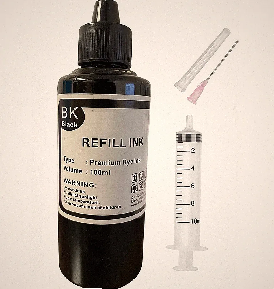 100ml Black Refill ink kit for Canon PG-245 CL-246 PG 245XL CL 246XL
