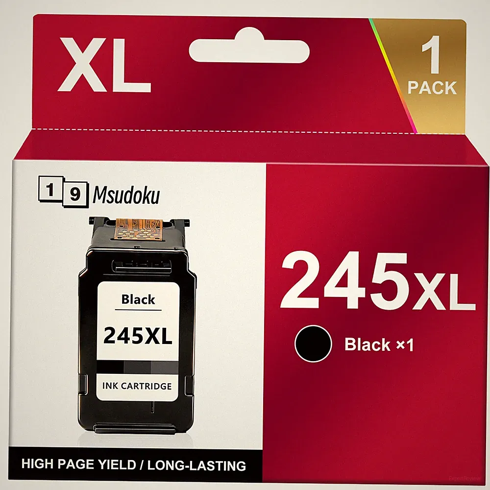 1BK PG 245XL Ink Cartridge Compatible for Canon PIXMA MG2420/2520/2522/2525/2920