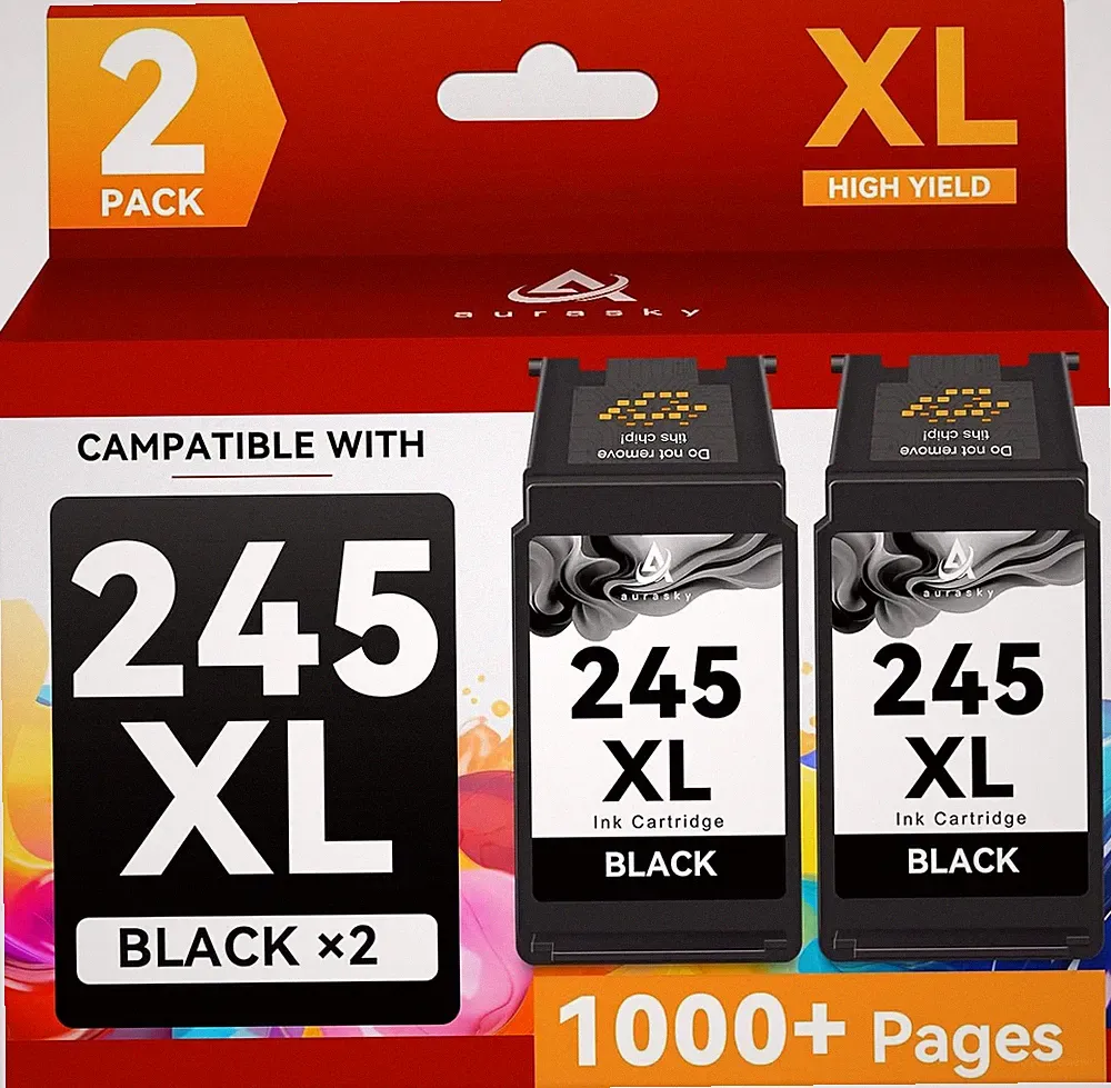 245XL 246XL Compatible Ink Cartridge for Canon 245 and 246 XL PG-245XL CL-246XL