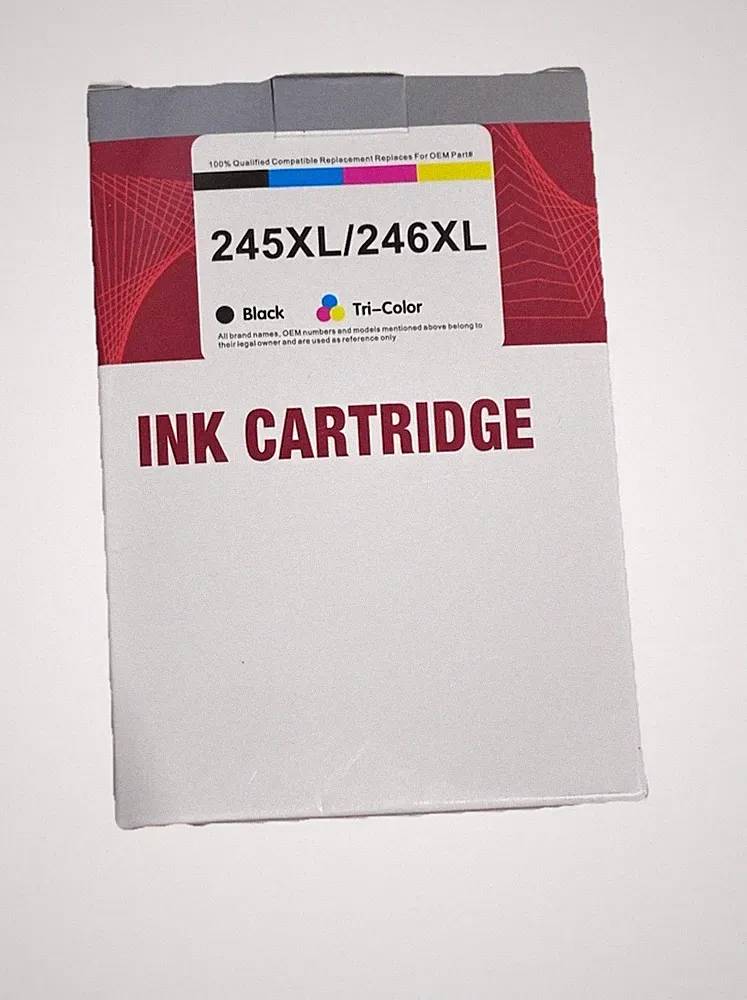 245XL/CL-246XL Black And Colors Ink Cartridge Compatible w Canon