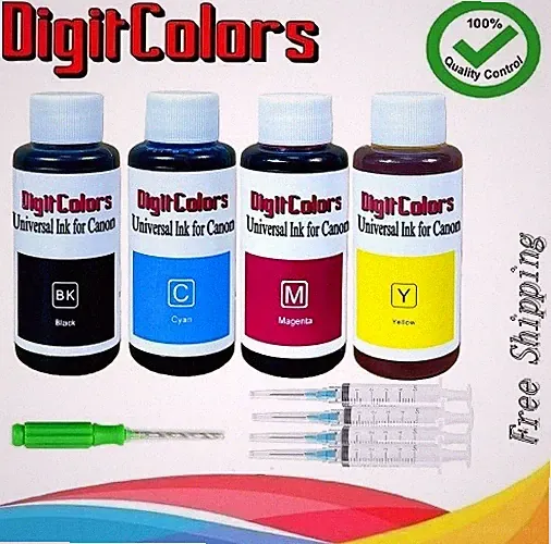 4x100ml Refill ink kit for Canon PG-245XL CL-246XL PIXMA MG2420 MG2520 MG2922