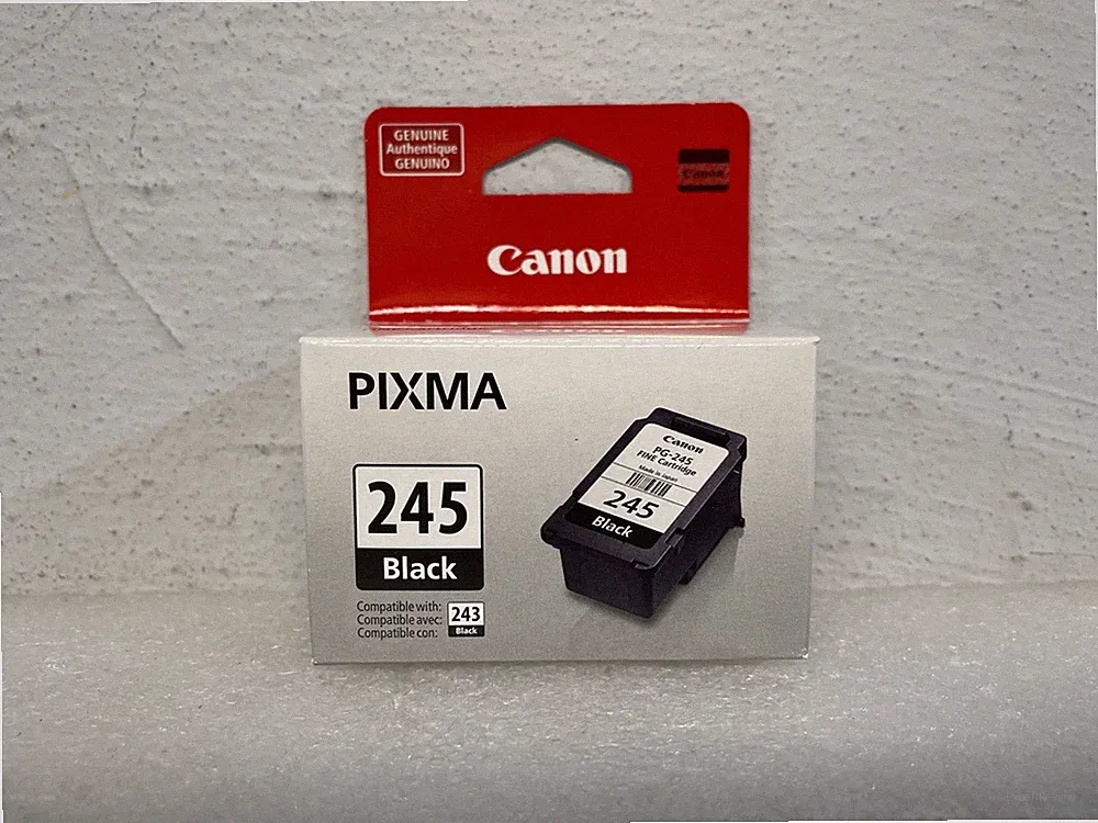 Canon Genuine PIXMA PG-245 Black Ink Cartridge New Sealed