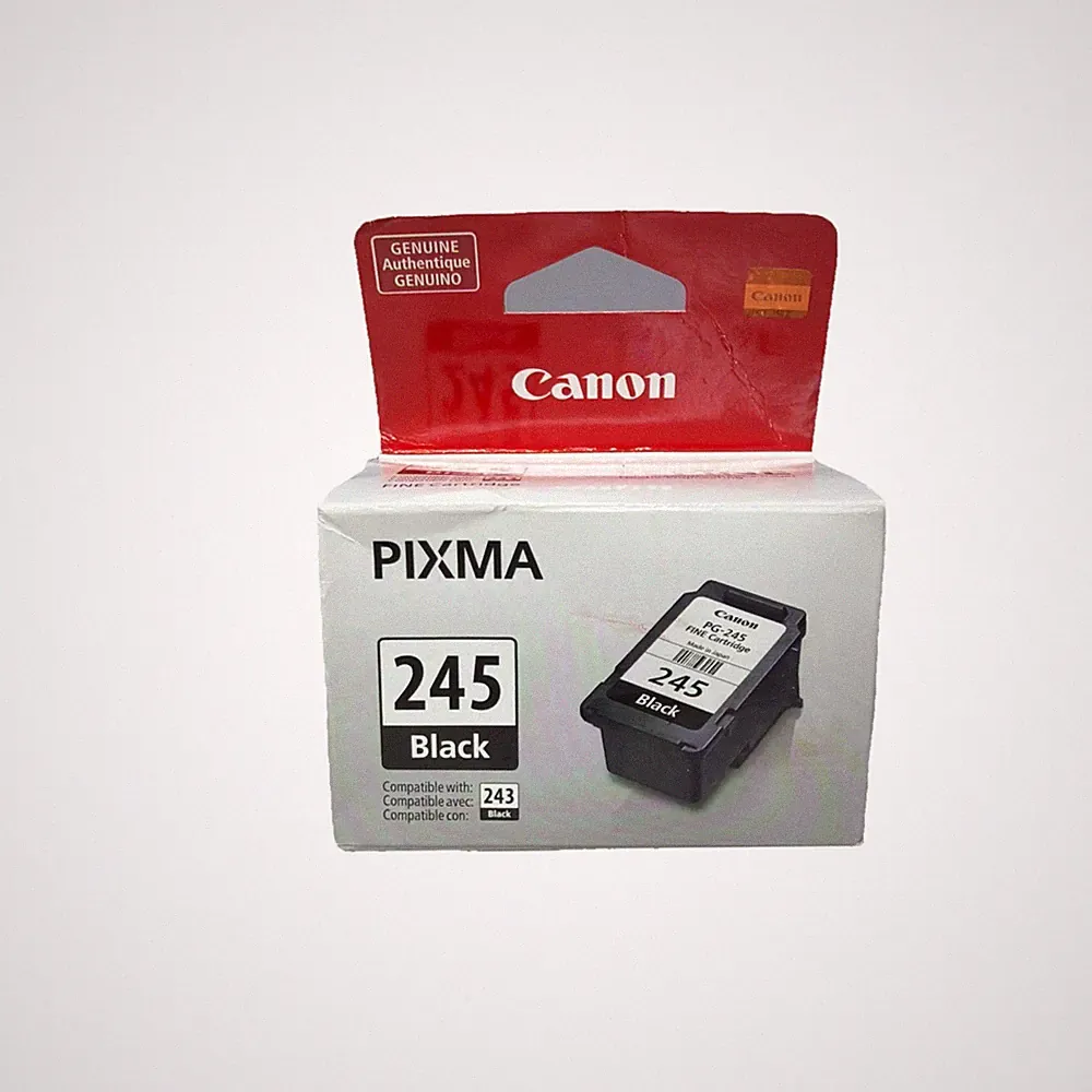 Genuine Canon PG-245 Black Ink Cartridge - NEW & FACTORY SEALED
