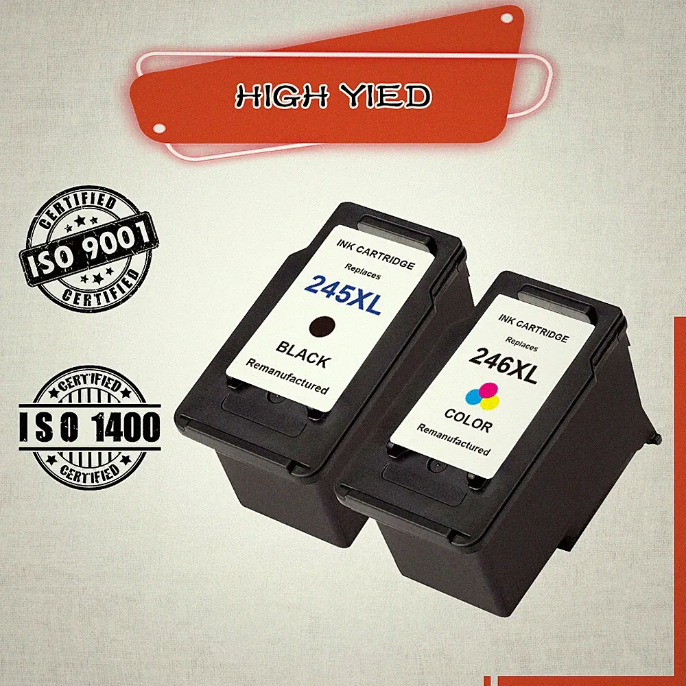 PG-245XL CL-246XL Ink Cartridges for Canon Pixma MX MG IP TR and TS Series