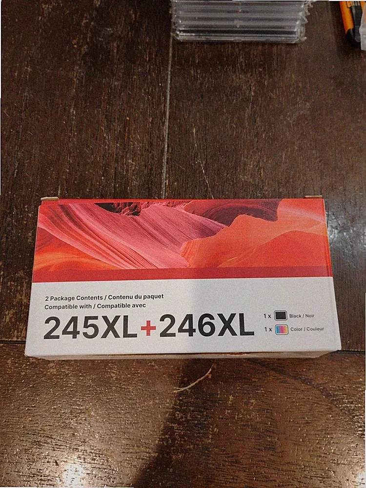 PG-245XL CL-246XL Ink Combo Pack for Canon TR4520 MX492 MG2522 TS3322 B10